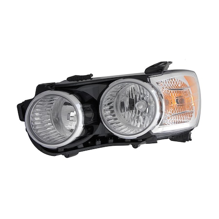 Eagle Eyes LH HEADLAMP ASSY COMPOSITE, LS, LT, RS, SEDAN, HALOGEN, W/CHROME TRIM, SONIC 12-15 GM596-B101L